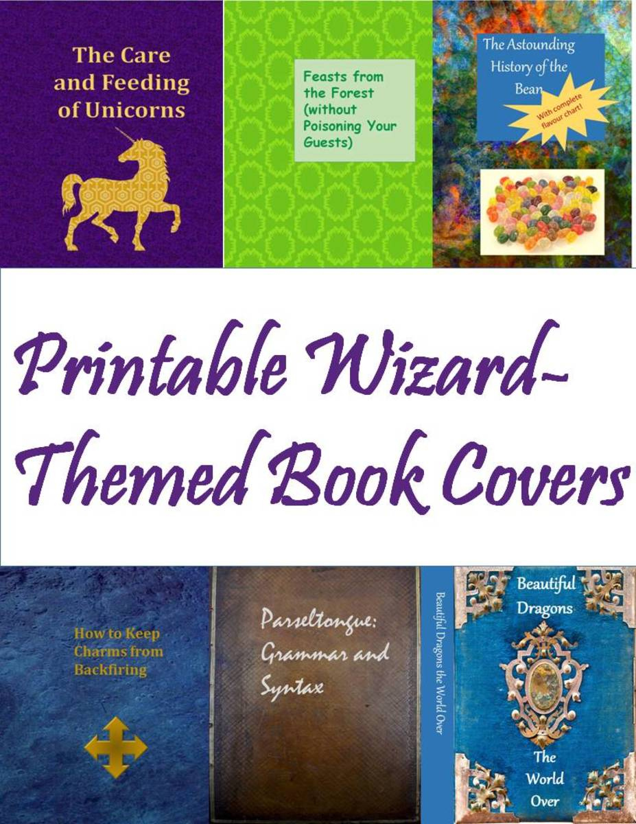 How To Make A Harry Potter Library: Printable Book Covers - Hobbylark in Free Printable Harry Potter Book Covers