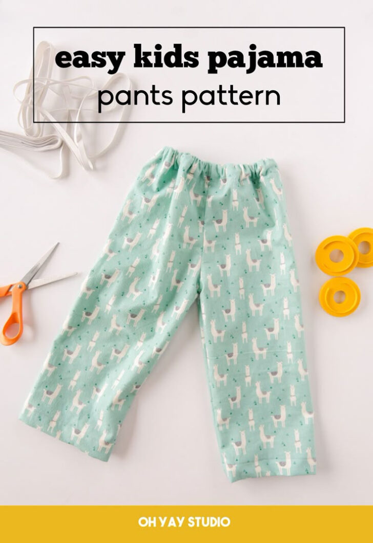 Free Printable Toddler Pants Pattern