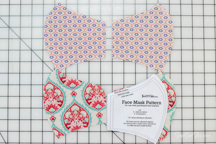 Free Printable Patterns For Face Masks