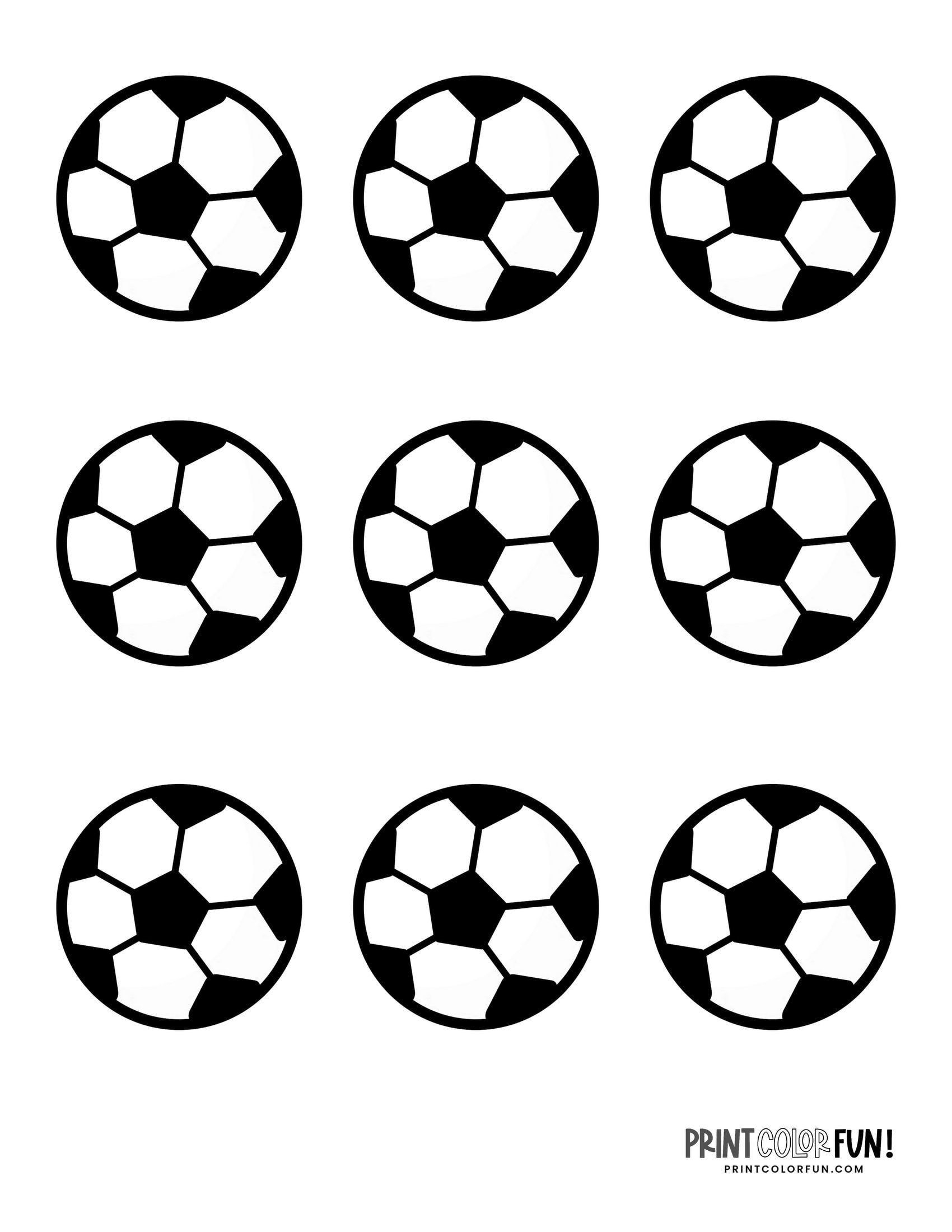 How To Shoot A Soccer Ball For Kids &amp;amp; Beginners regarding Free Printable Soccer Ball Stencil
