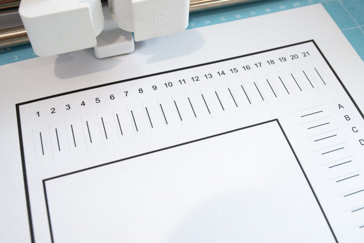 How To Use Cricut&amp;#039;S Print Then Cut Calibration - Hey, Let&amp;#039;S Make Stuff in Calibration Chart Printable Cricut Calibration Sheet