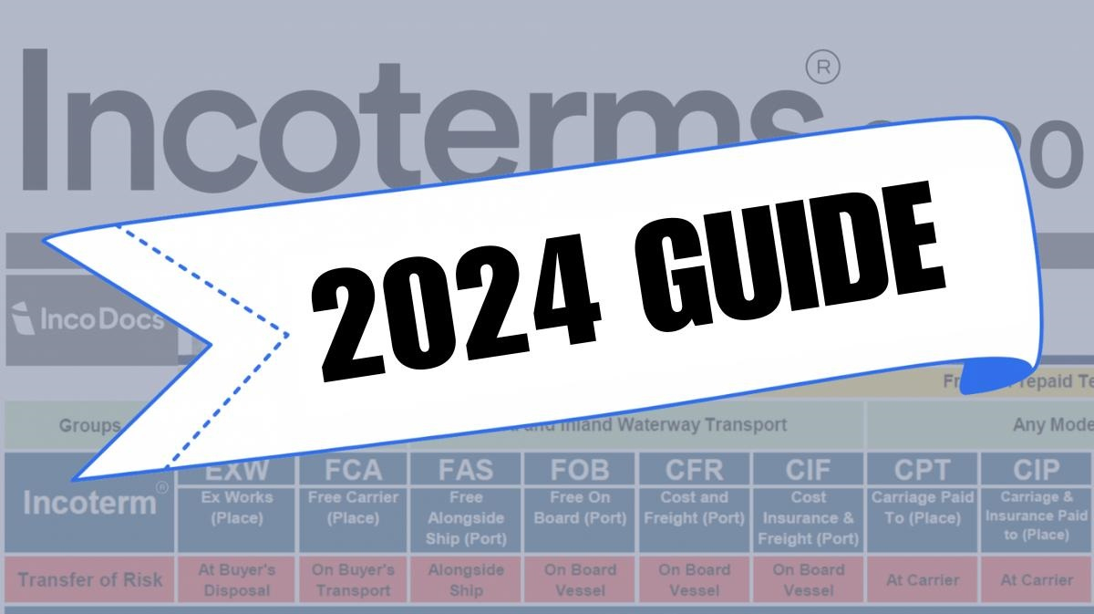 Incoterms® Guide In 2024 With Pdf: How To Use Incoterms® In 2022 throughout Incoterms 2024 Chart Printable
