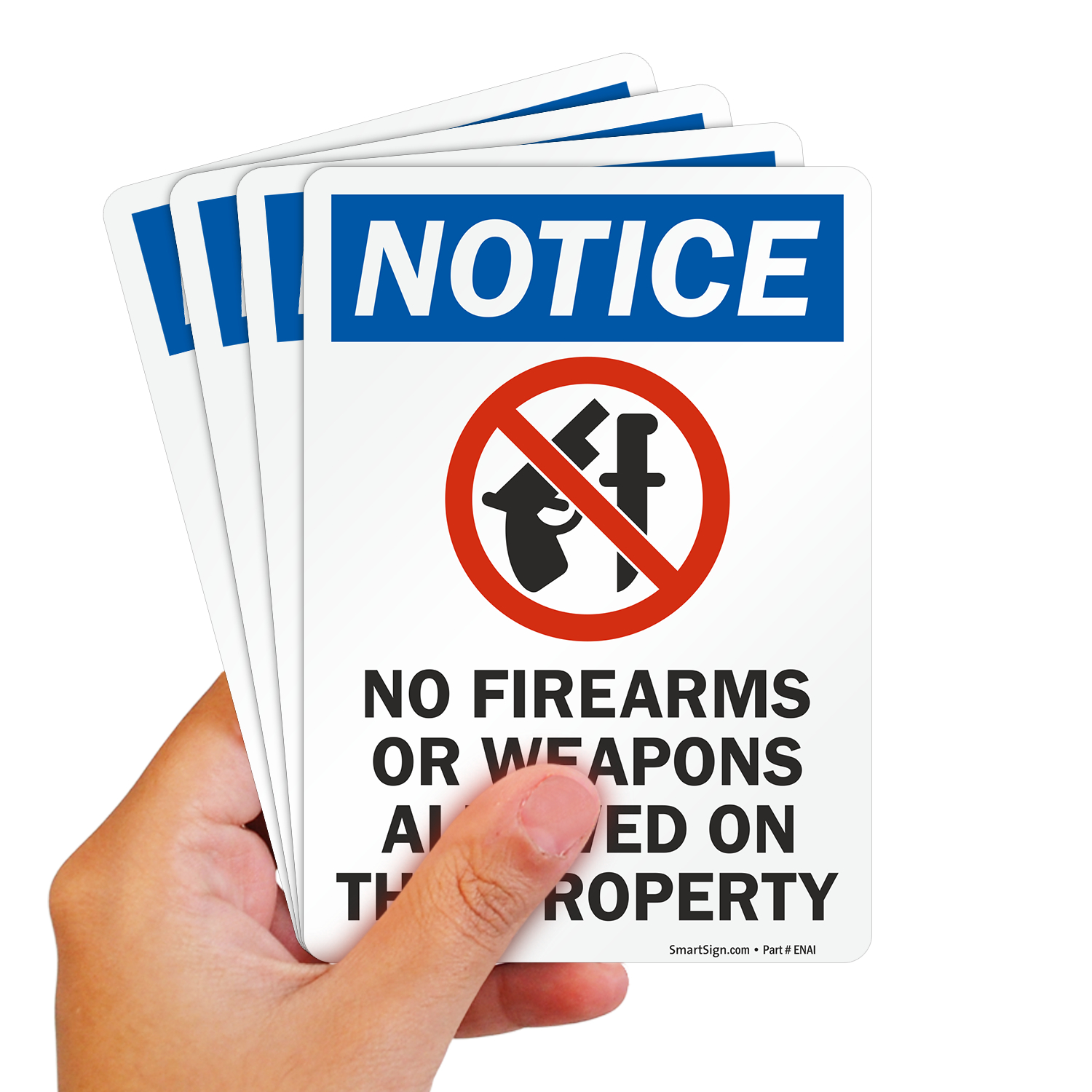 Issue A Reminder. Use A &amp;quot;No Firearms Or Weapons Allowed On This Property&amp;quot; Sign. Designed For Your Needs. - Graphic Makes Your Point Clearly And inside No Weapons Sign Free Printable