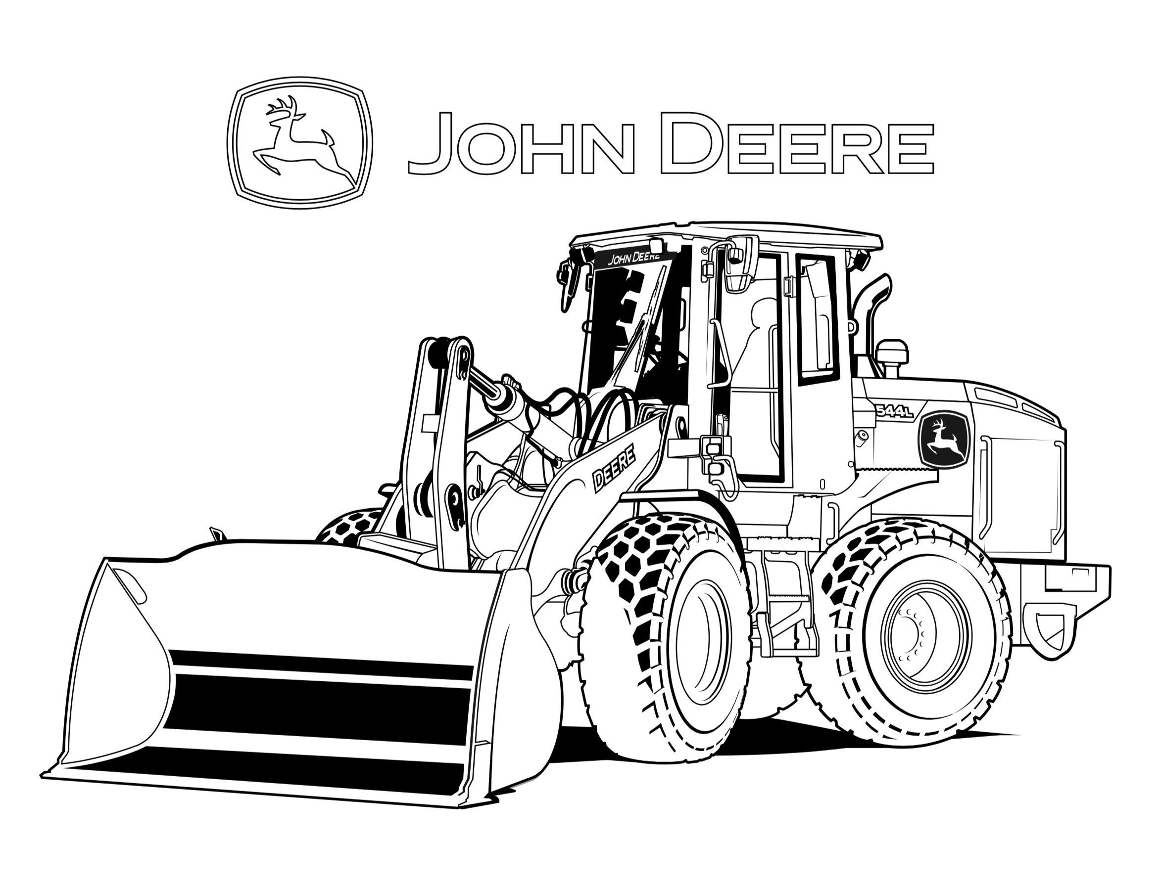 John Deere Kids Coloring Pages | Riesterer &amp;amp; Schnell inside Free John Deere Printables