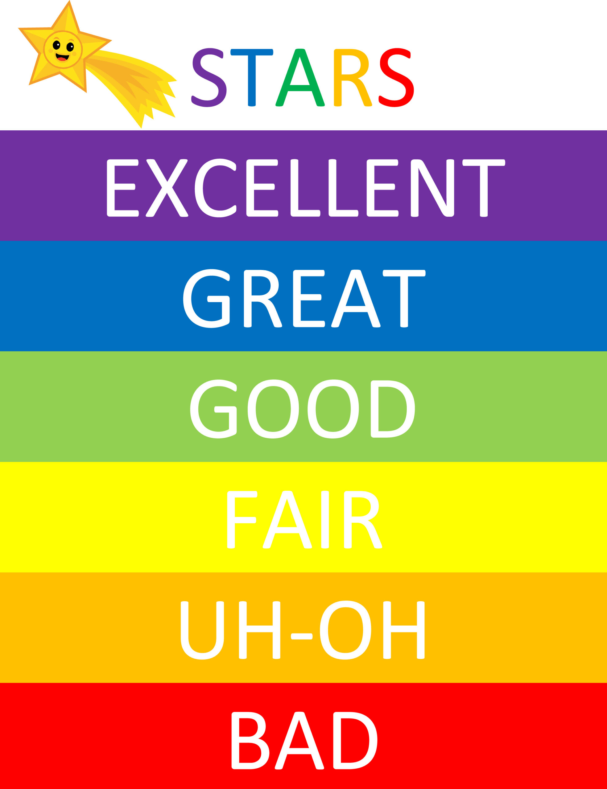 Kids&amp;#039; Behavior Chart {Free Printable} | Fun &amp;amp; Frugal Mama with regard to Behavior Color Chart Printable