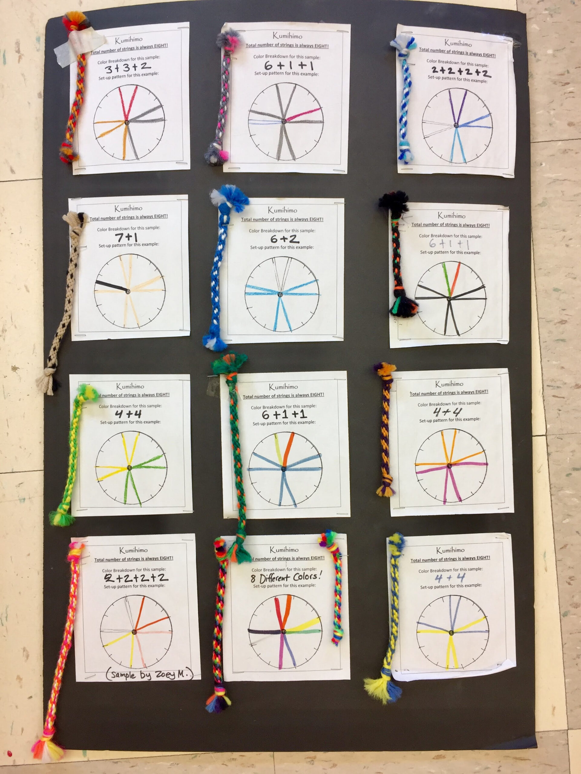 Kumihimo (Japanese Yarn Braiding) | Ms. Amsler&amp;#039;S Artroom within Free Printable Kumihimo Patterns