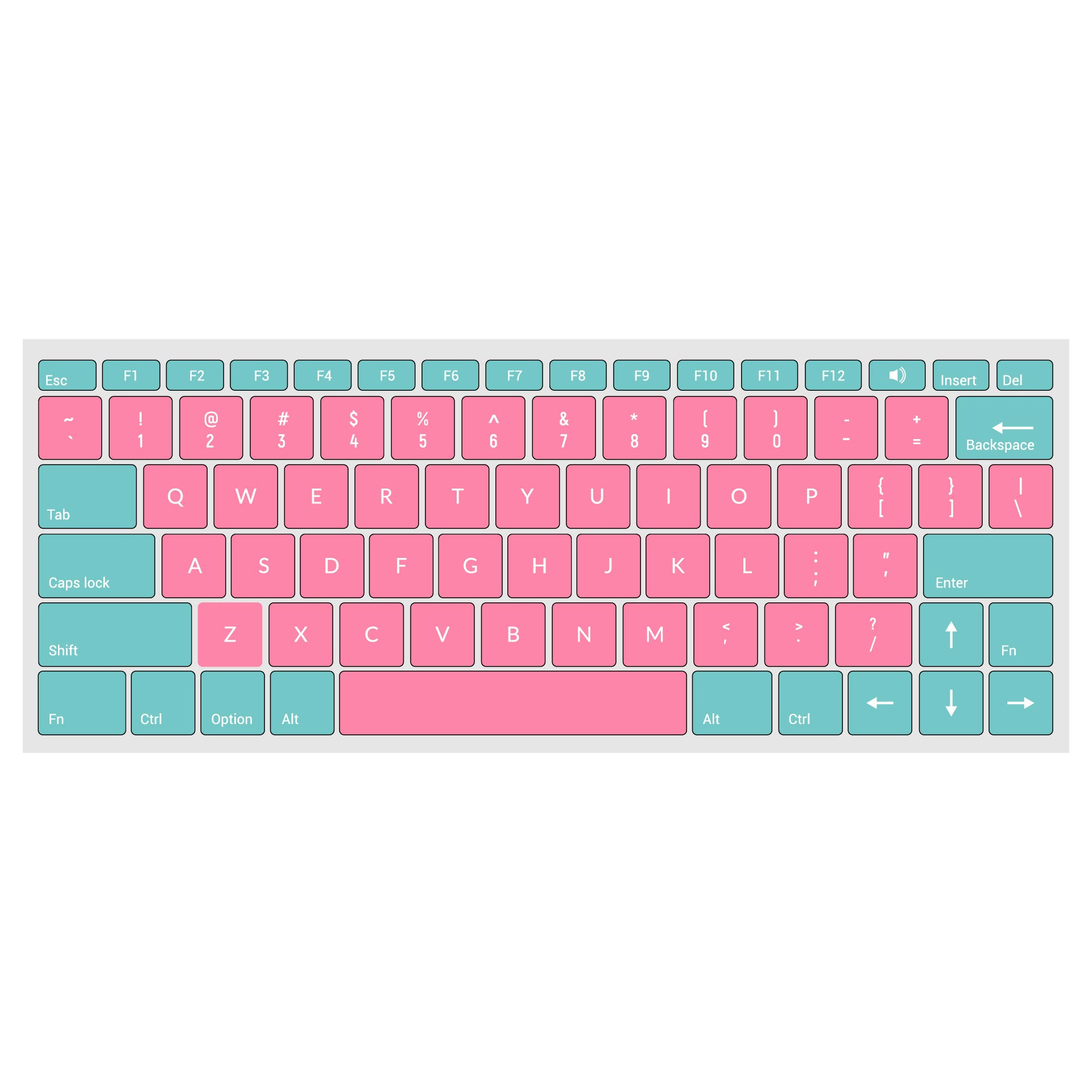 Laptop Keyboard - 13 Free Pdf Printables | Printablee with Free Printable Keyboard Stickers