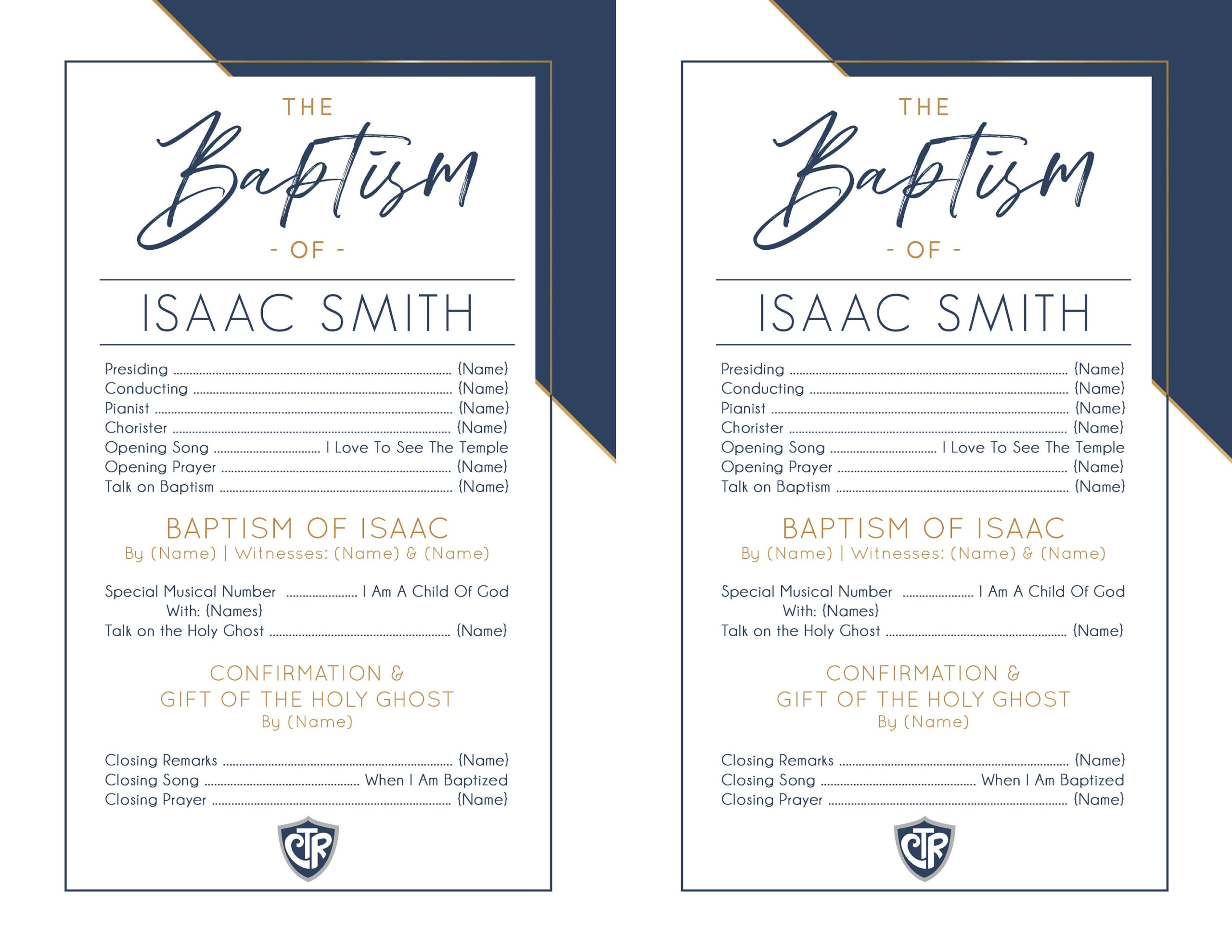 Lds Baptism Program Boy Baptism Program Lds Baptism Program Template pertaining to Lds Baptism Templates Free Download