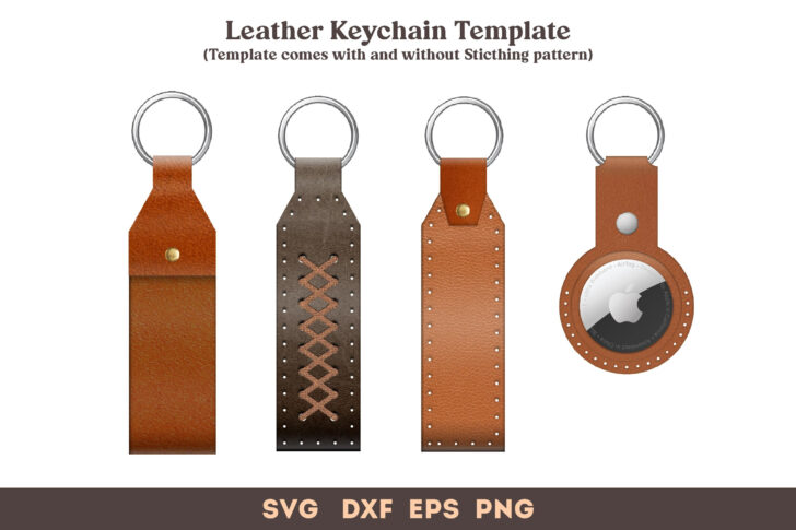 Free Printable Leather Key Fob Pattern