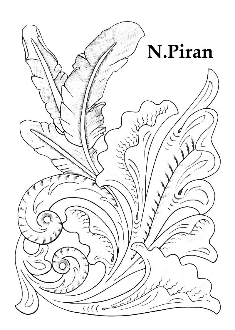 Leather Tooling Patterns Printable throughout Beginner Free Printable Leather Tooling Patterns