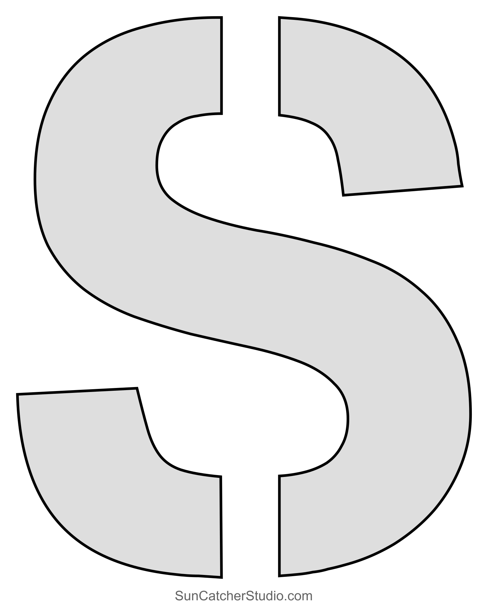Letter Stencils (Printable Alphabet, Font, Templates, Patterns within Free Printable Apostrophe Stencil