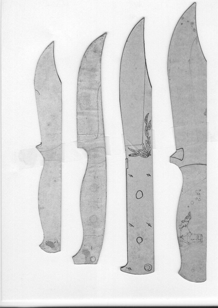 Free Printable Knife Blade Patterns