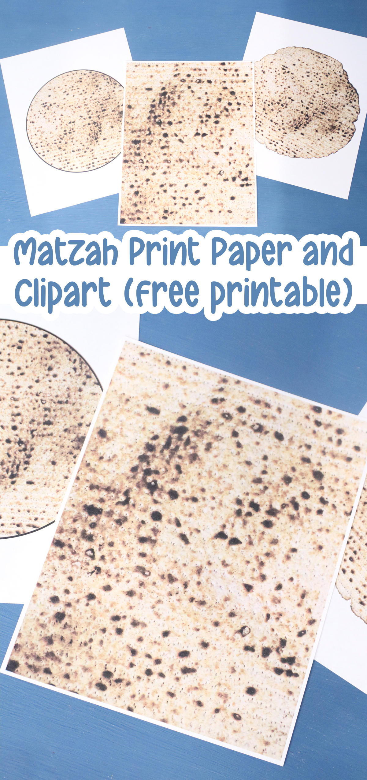 Matzah Print Paper - Free Printables! - Jewish Moms &amp;amp; Crafters for Free Printable Matzah Paper