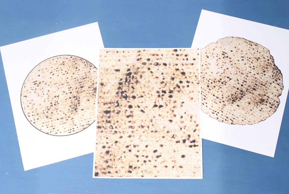 Matzah Print Paper - Free Printables! - Jewish Moms &amp;amp; Crafters throughout Free Printable Matzah Paper