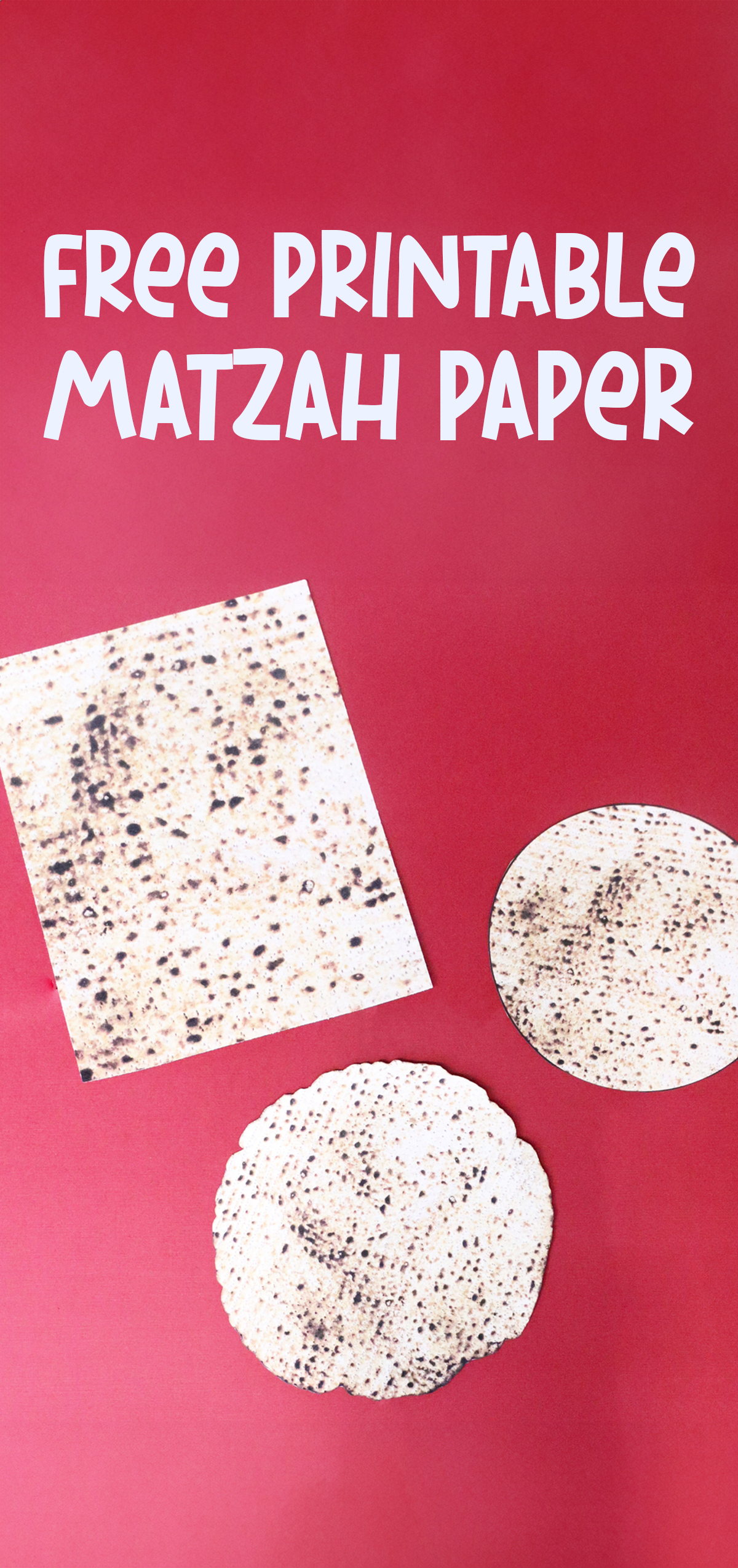 Matzah Print Paper - Free Printables! - Jewish Moms &amp;amp; Crafters throughout Free Printable Matzah Paper