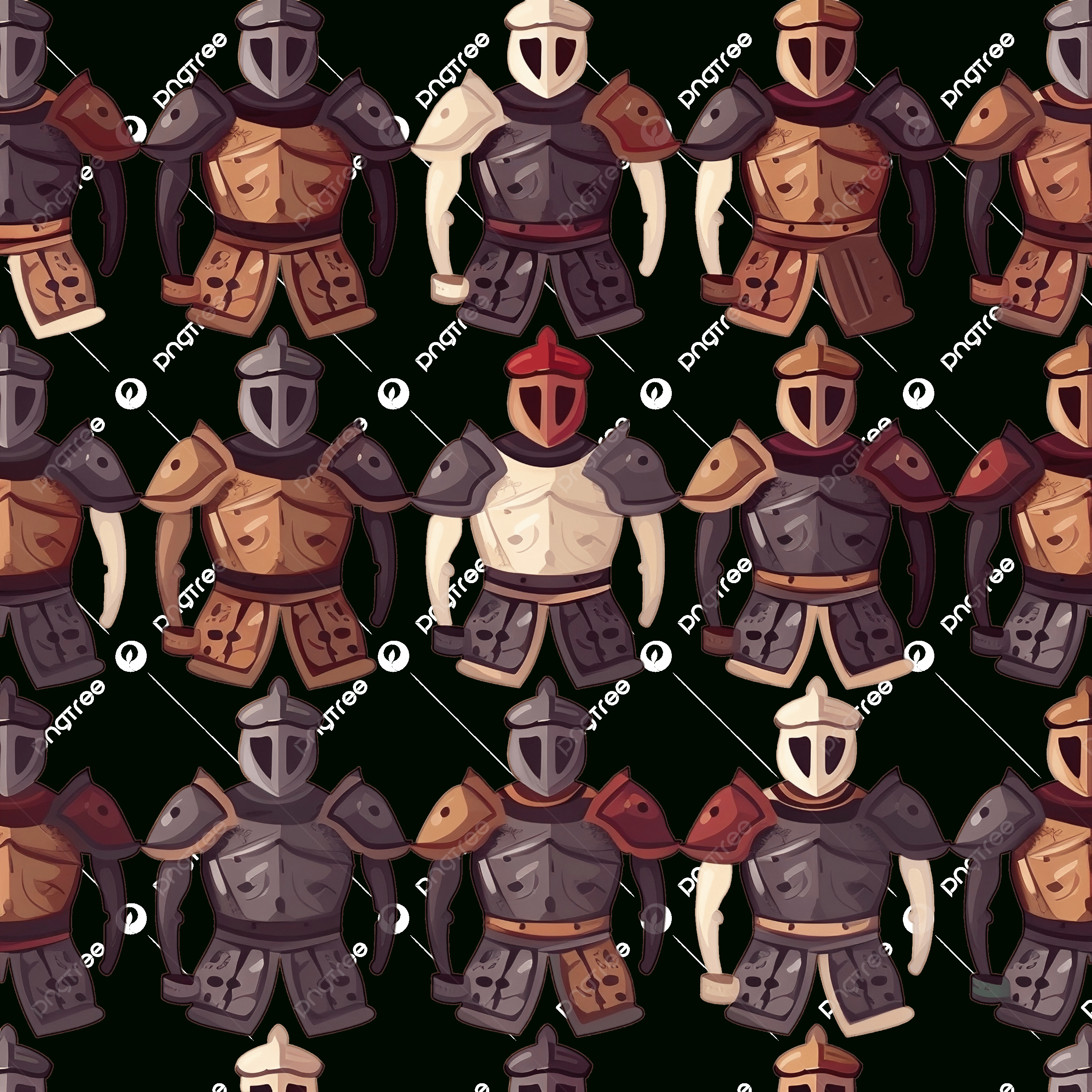 Medieval Armor Pattern Cartoon Style, Cartoon Clipart, Pattern inside Free Medieval Armor Templates