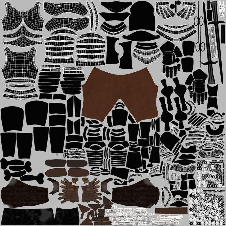 Free Medieval Armor Templates