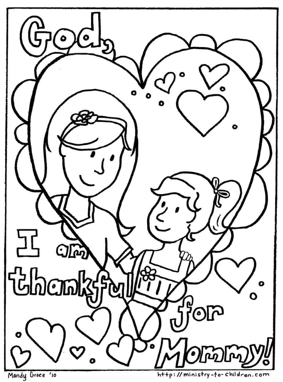 Mother&amp;#039;S Day Coloring Pages | Free Printable Pdf Coloring Book For pertaining to Free Printable Christian Mothers Day Crafts