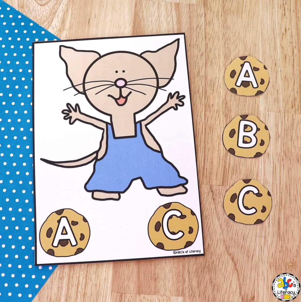 Mouse And Cookie Letter Order Activity intended for If You Give a Mouse a Cookie Free Printables