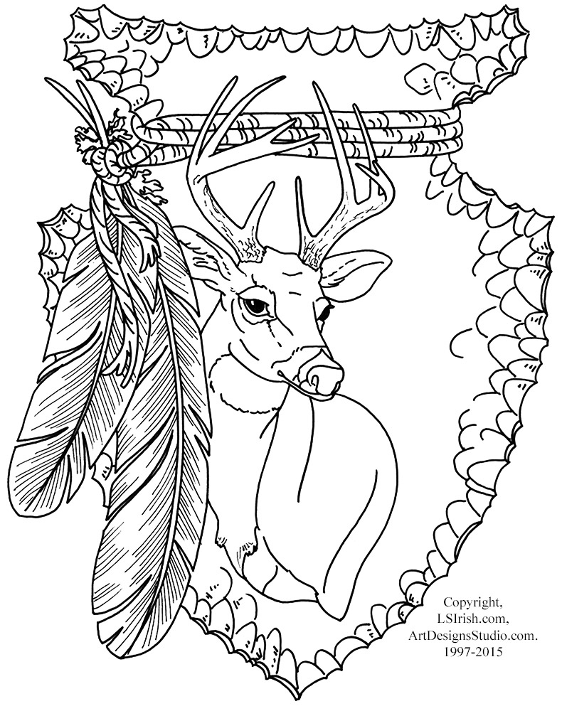 Mule Deer Relief Wood Carving Free Projectlora Irish, Step for Printable Relief Carving Patterns