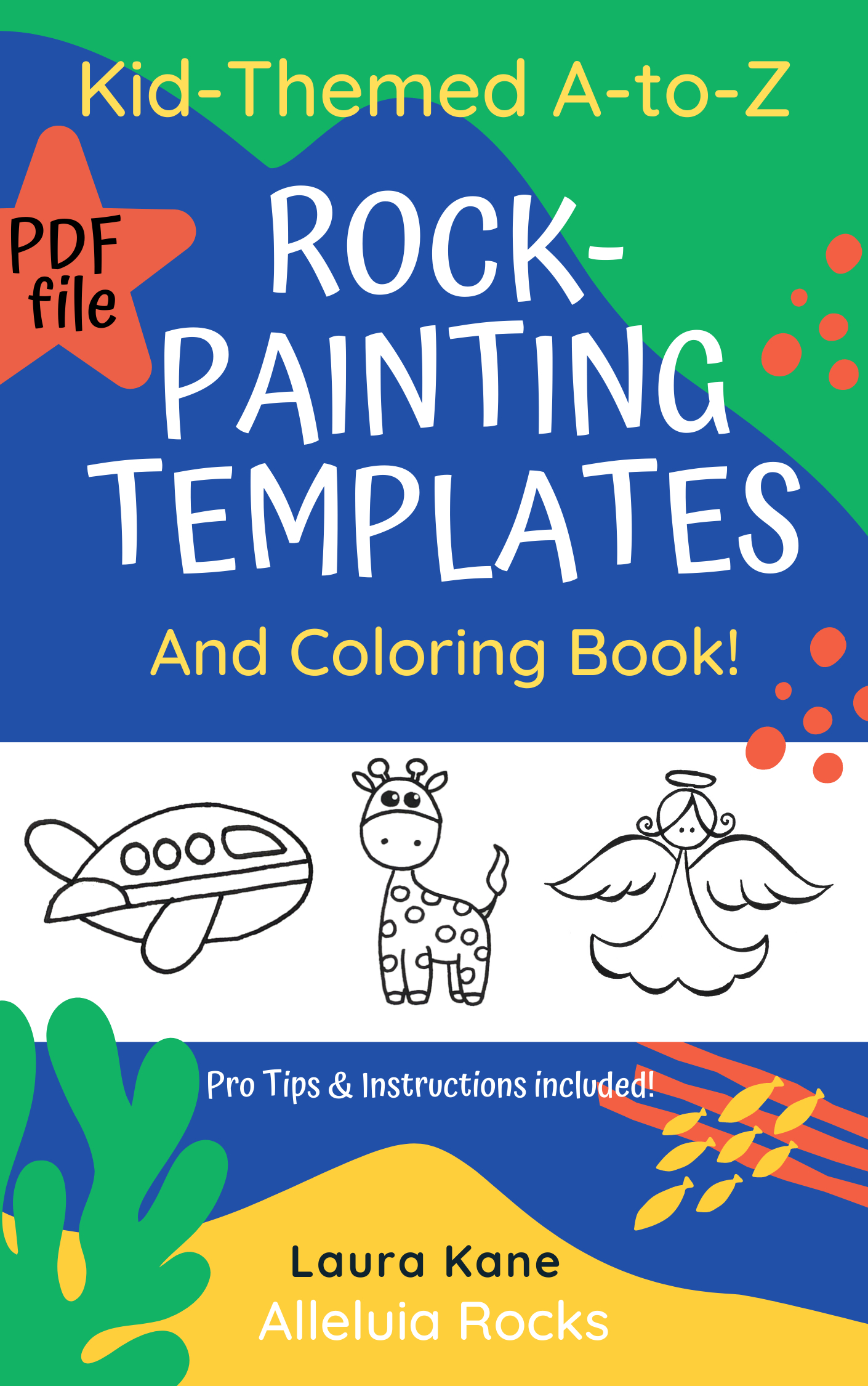 New! Diy Rock Painting Templates E-Book Now Available! — Alleluia intended for Free Printable Rock Painting Patterns