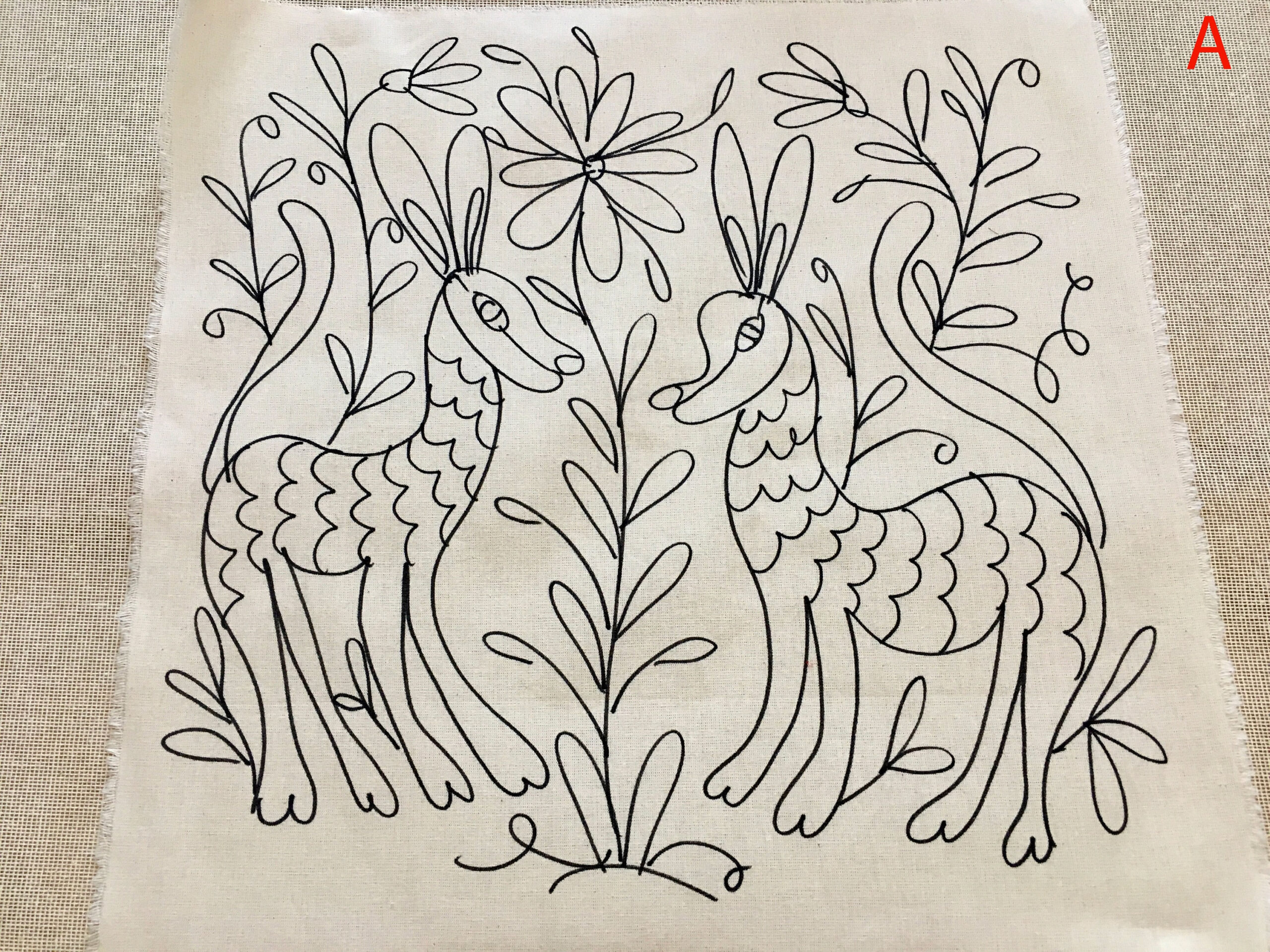 Otomi Stamped Embroidery, Mexican Diy Embroidery Pattern with regard to Printable Traditional Mexican Embroidery Patterns