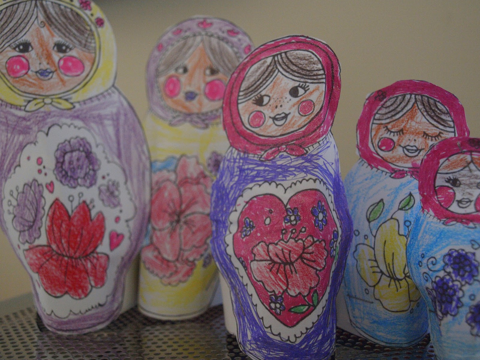 Our Worldwide Classroom: July 2011 pertaining to Free Printable Russian Nesting Dolls