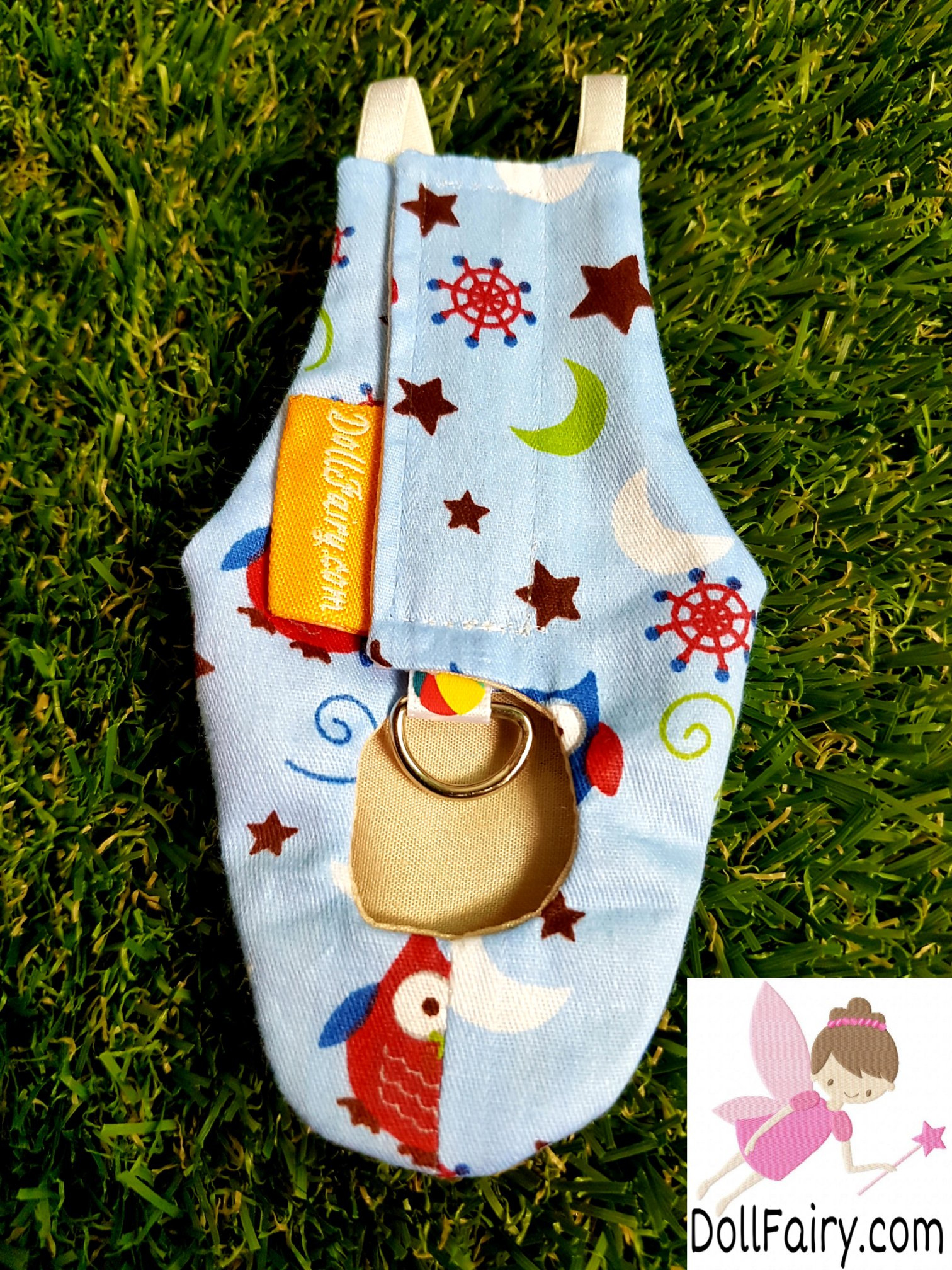 Owl Pattern Bird Diaper Flight Suit – Dollfairy with Printable Bird Diaper Sewing Pattern