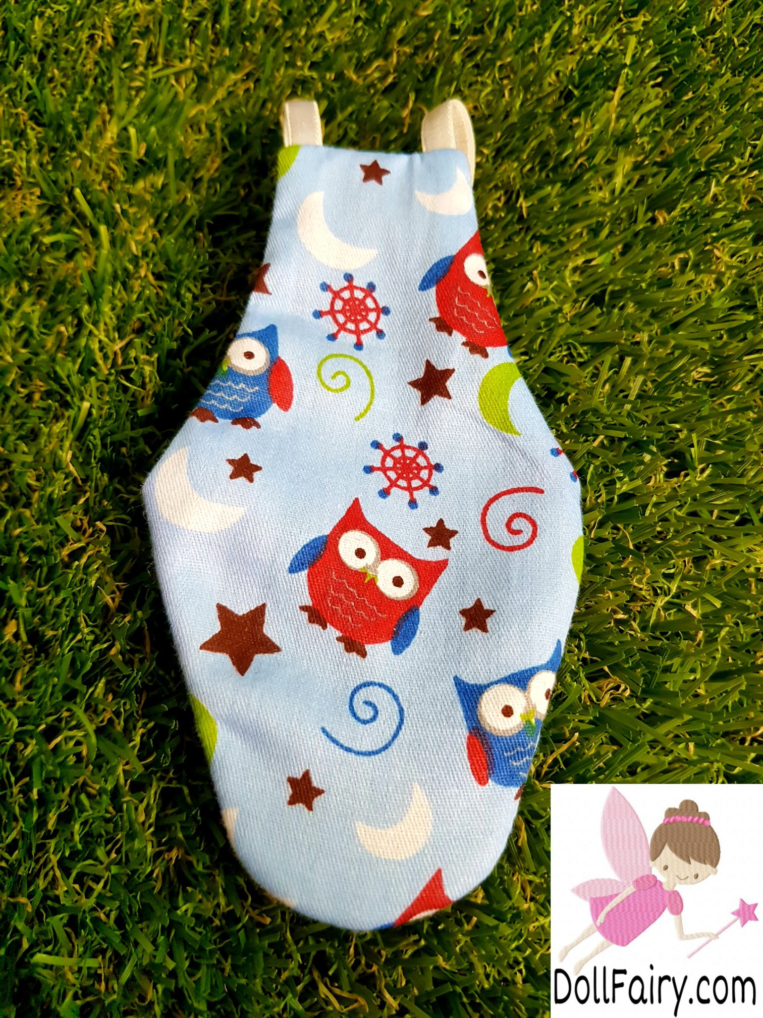 Owl Pattern Bird Diaper Flight Suit – Dollfairy with regard to Printable Bird Diaper Sewing Pattern