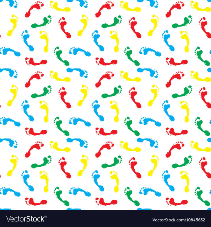 Free Printable Feet Pattern