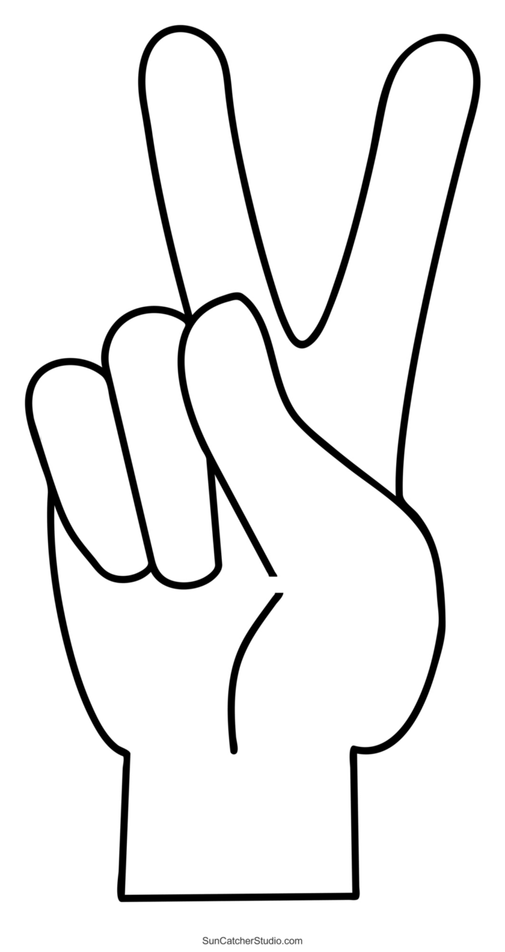 Peace Sign Printables Free