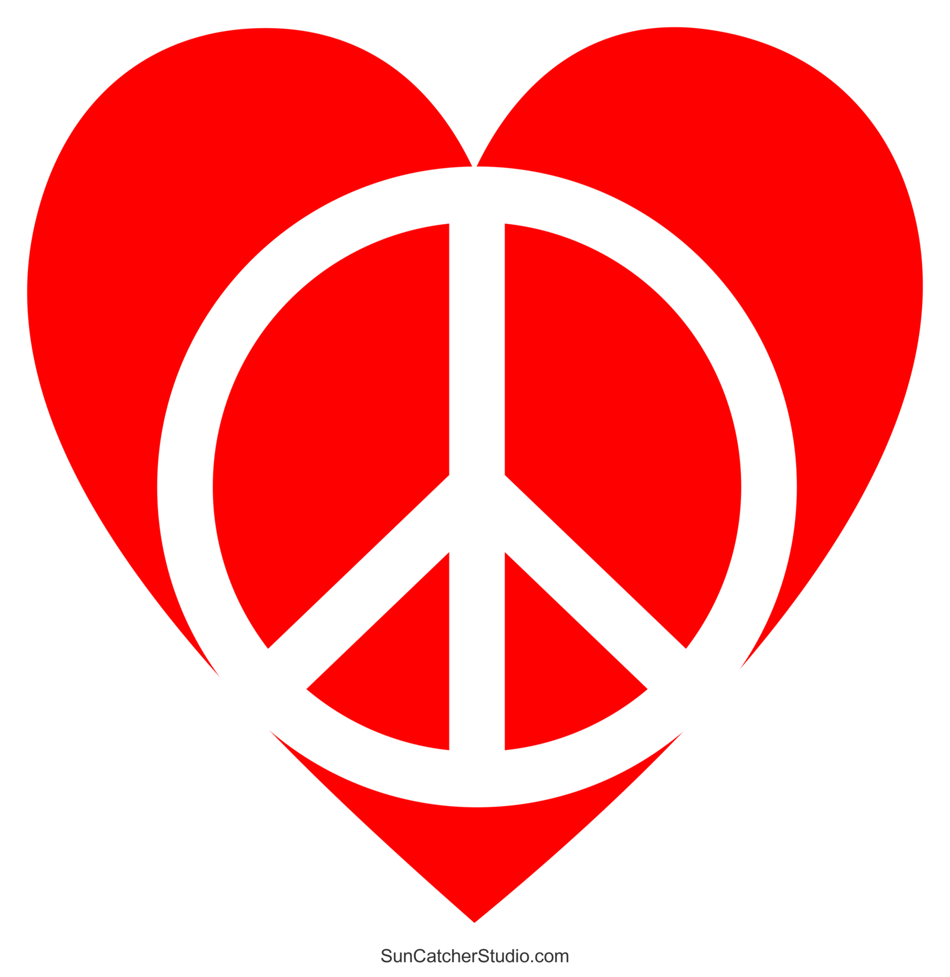 Peace Sign (Love And Peace Symbol Clipart &amp;amp; Templates) – Free intended for Peace Sign Templates For Free