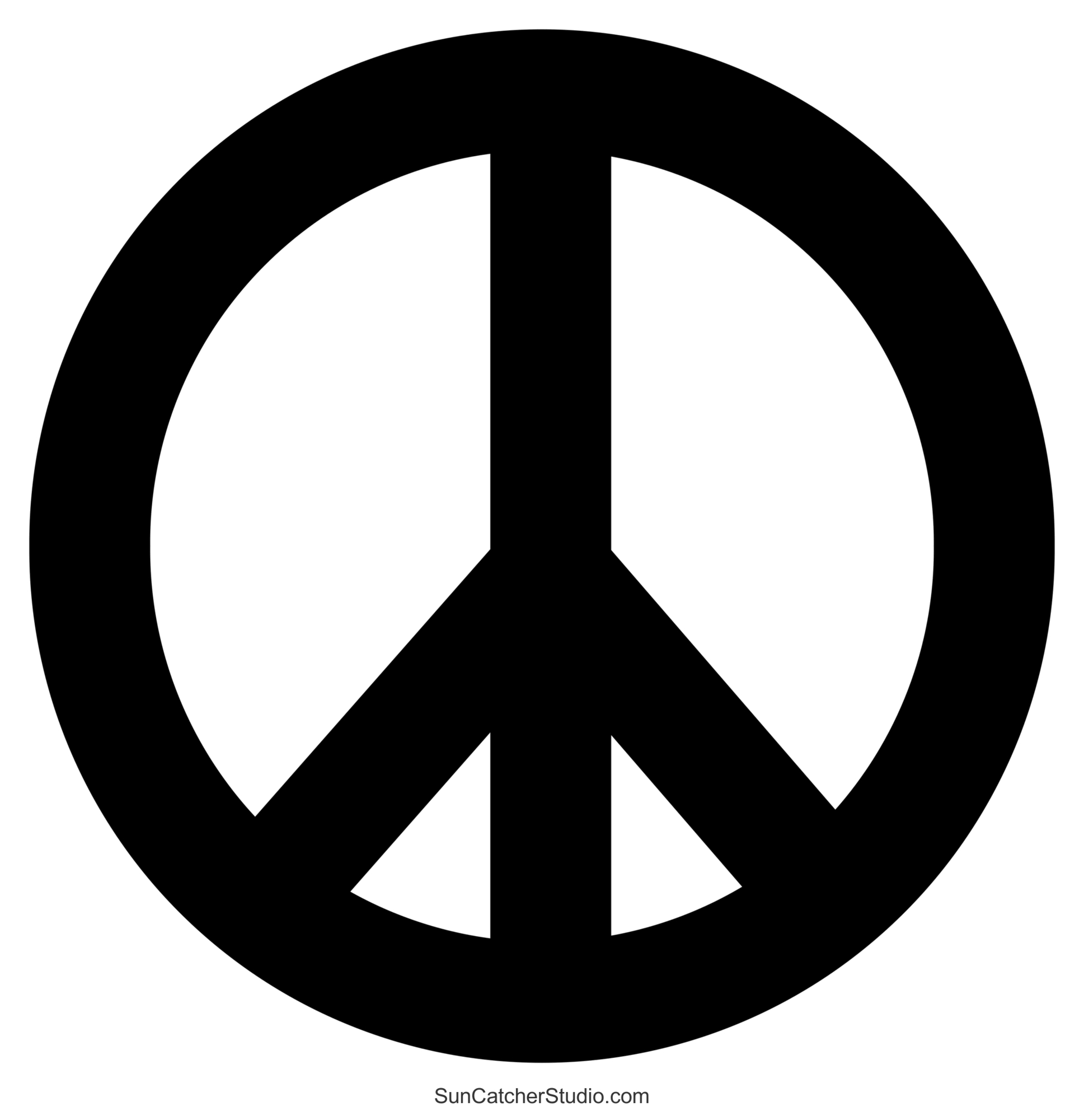 Peace Sign (Love And Peace Symbol Clipart &amp;amp; Templates) – Free with Peace Sign Templates For Free