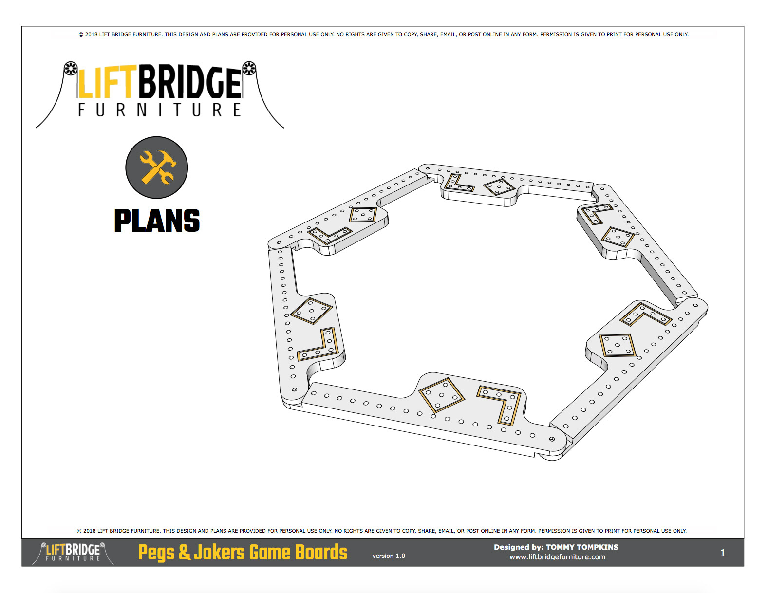 Pegs And Jokers Game Plans pertaining to Free Printable Pegs And Jokers Pattern