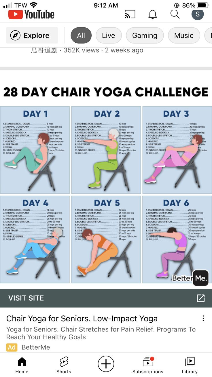 Pinlisbeth Pedersen On Yoga | Chair Yoga, Yoga For Seniors with 28 Day Chair Yoga For Seniors Chart Printable
