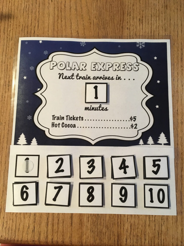 Free Printable Play Train Tickets
