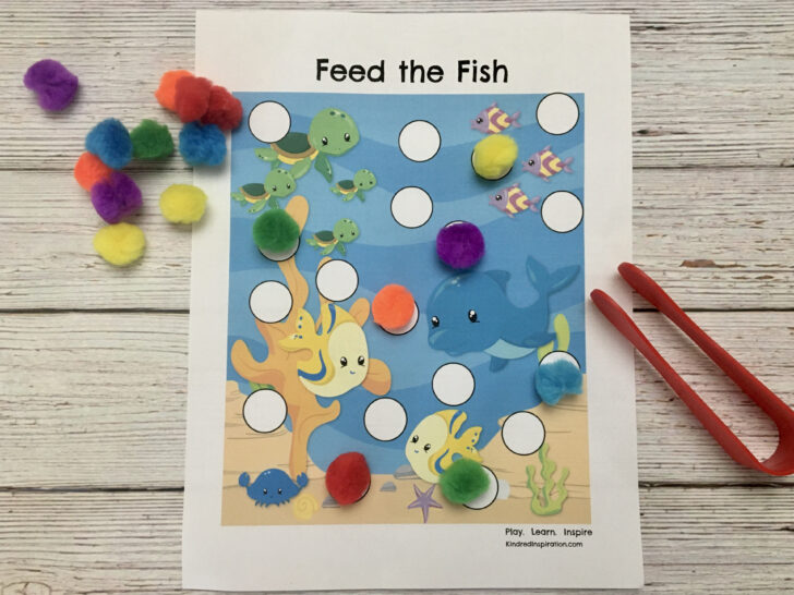 Free Printable Pom Pom Mats
