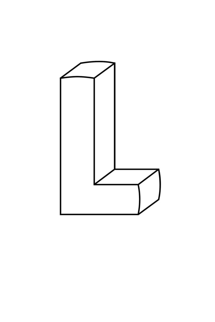 Free Printable 3d Alphabet Letters
