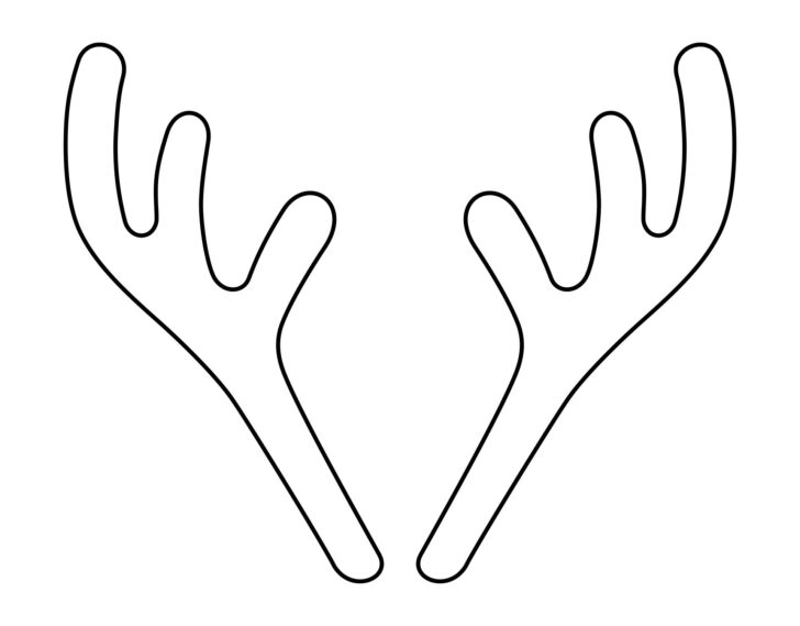 Deer Antler Pattern Printable
