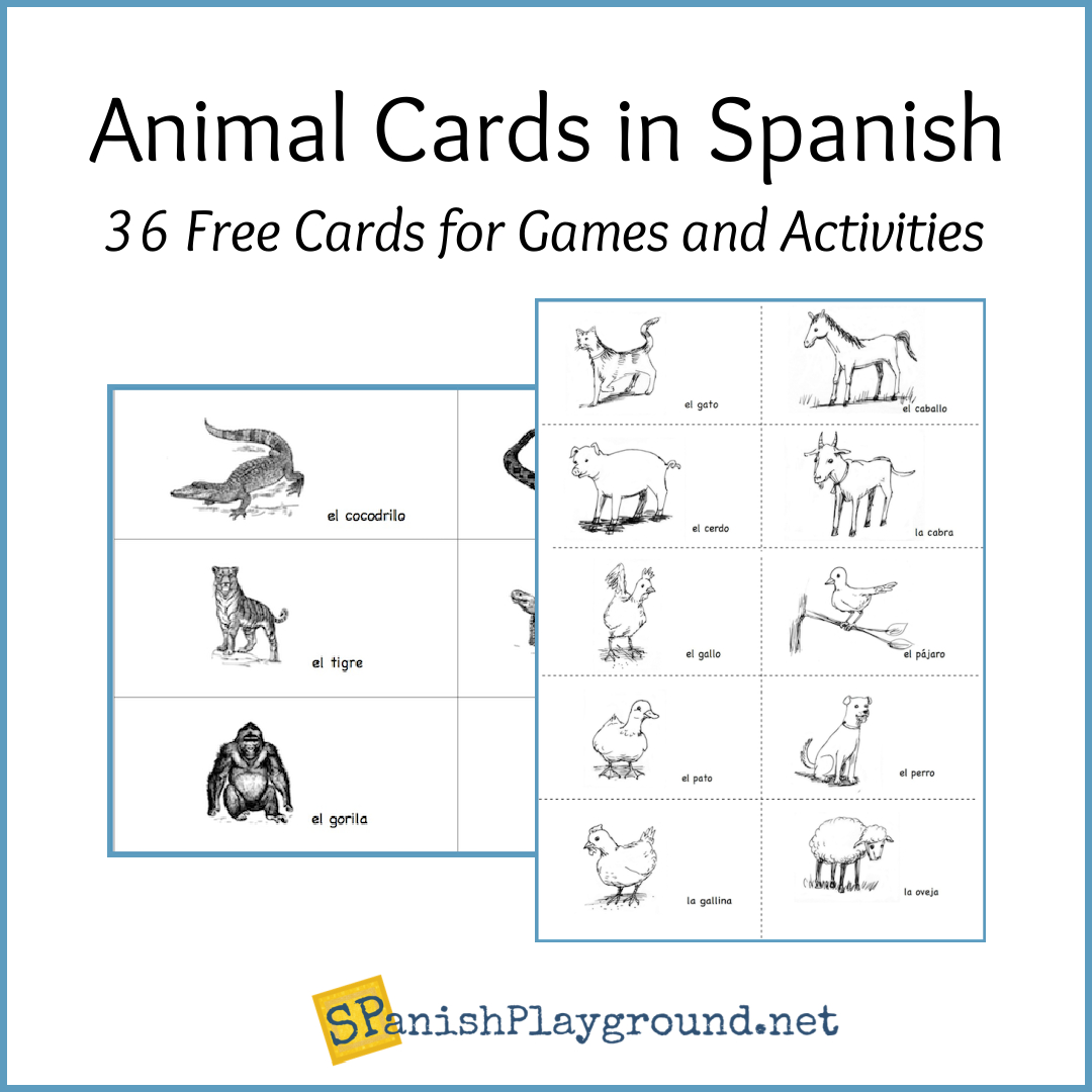 Printable Archives - Spanish Playground with Free Printable Spanish Games