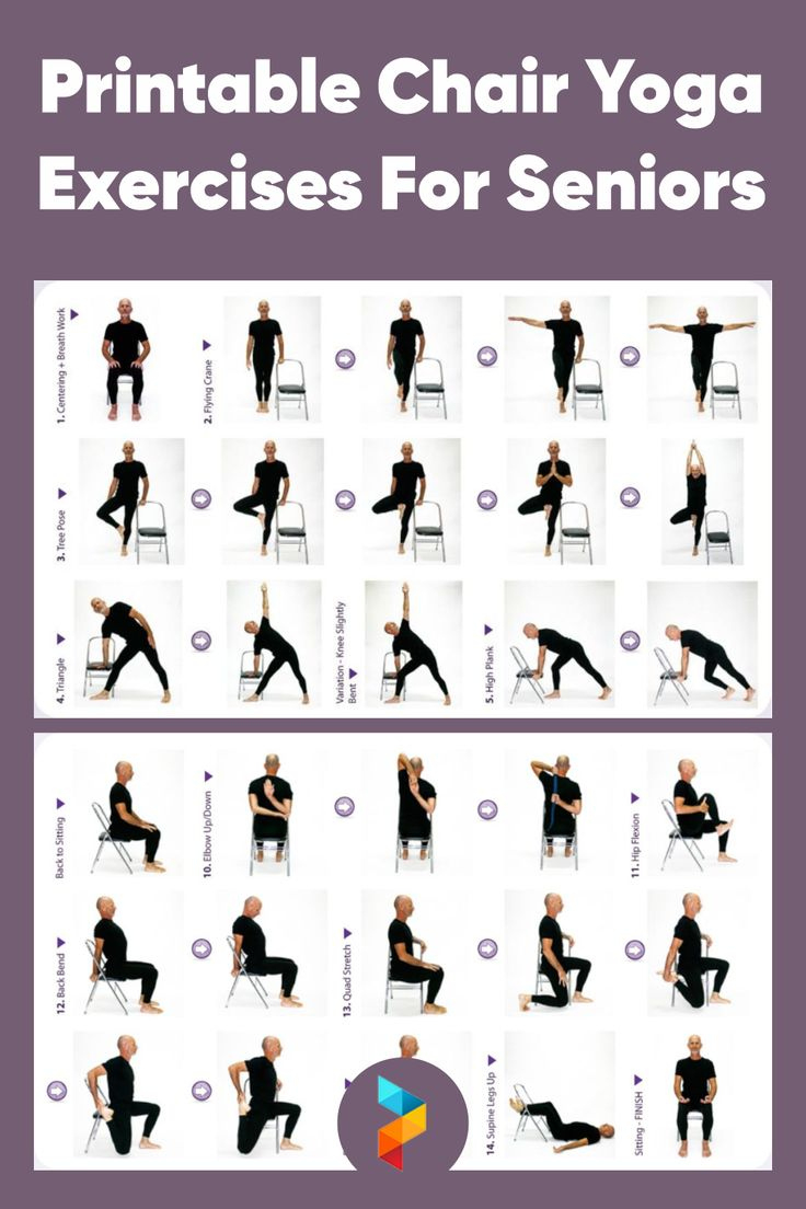 Printable Chair Yoga Exercises For Seniors throughout 28 Day Chair Yoga For Seniors Chart Printable