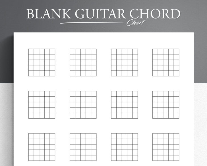 Blank Chord Chart Printable