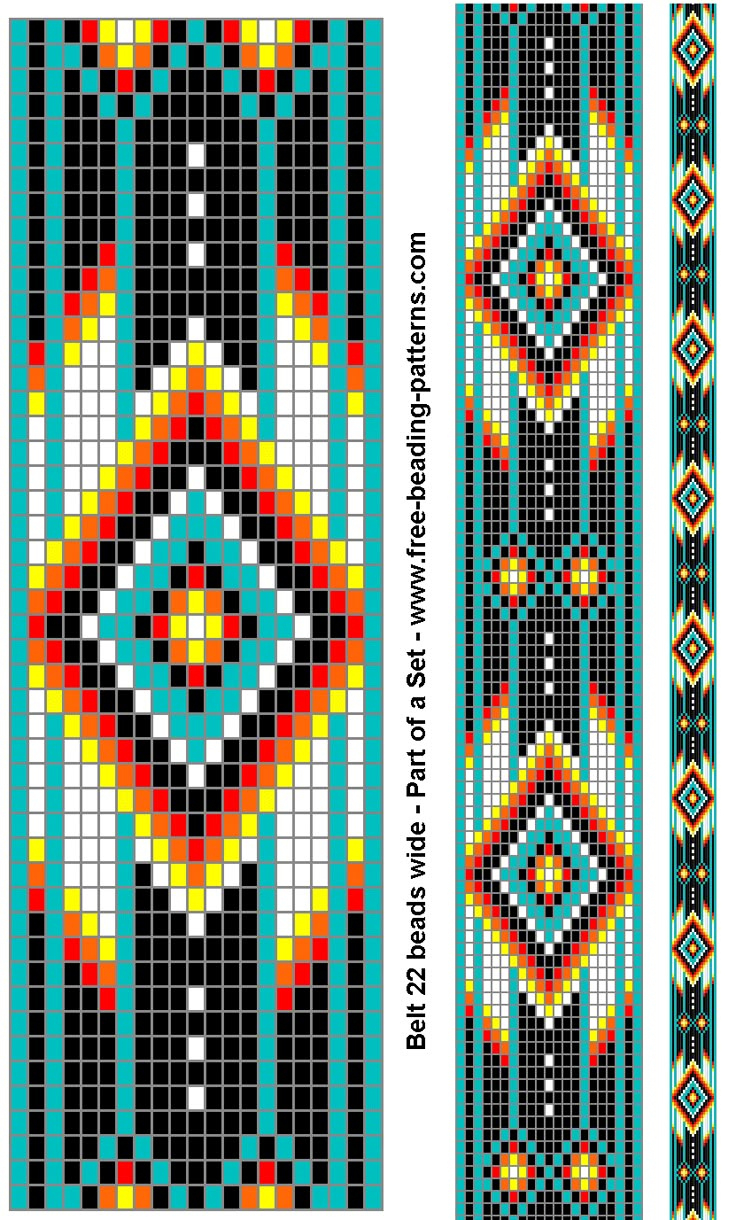 Printable Native American Bead Patterns 27 intended for Printable Native Beading Patterns