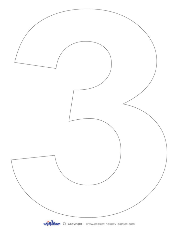 Free Printable 12 Inch Number Stencils