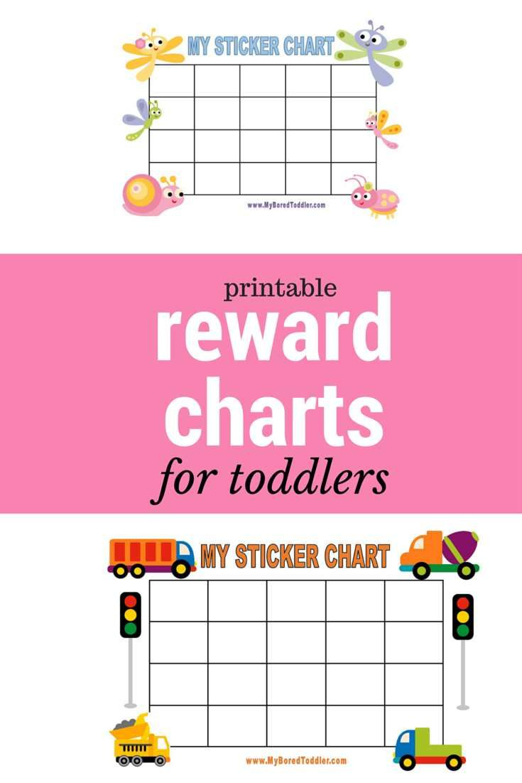 Printable Reward Charts within Reward Sticker Chart Printable