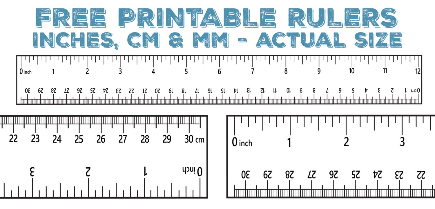 Printable Ruler - Free Accurate Ruler Inches, Cm, Mm - World Of with regard to Free Printable 12 Inch Ruler