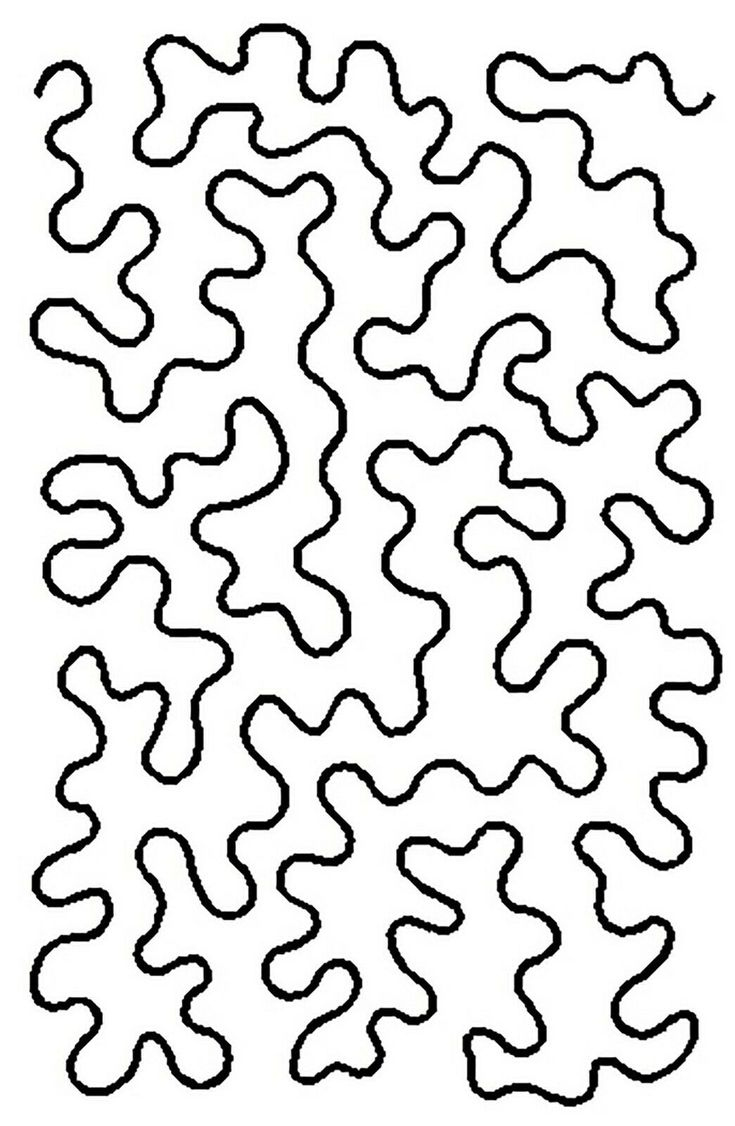 Quilting Stencil Stipple Wavy Quilt Pattern 9&amp;quot; Wave Design inside Free Stippling Printable Patterns