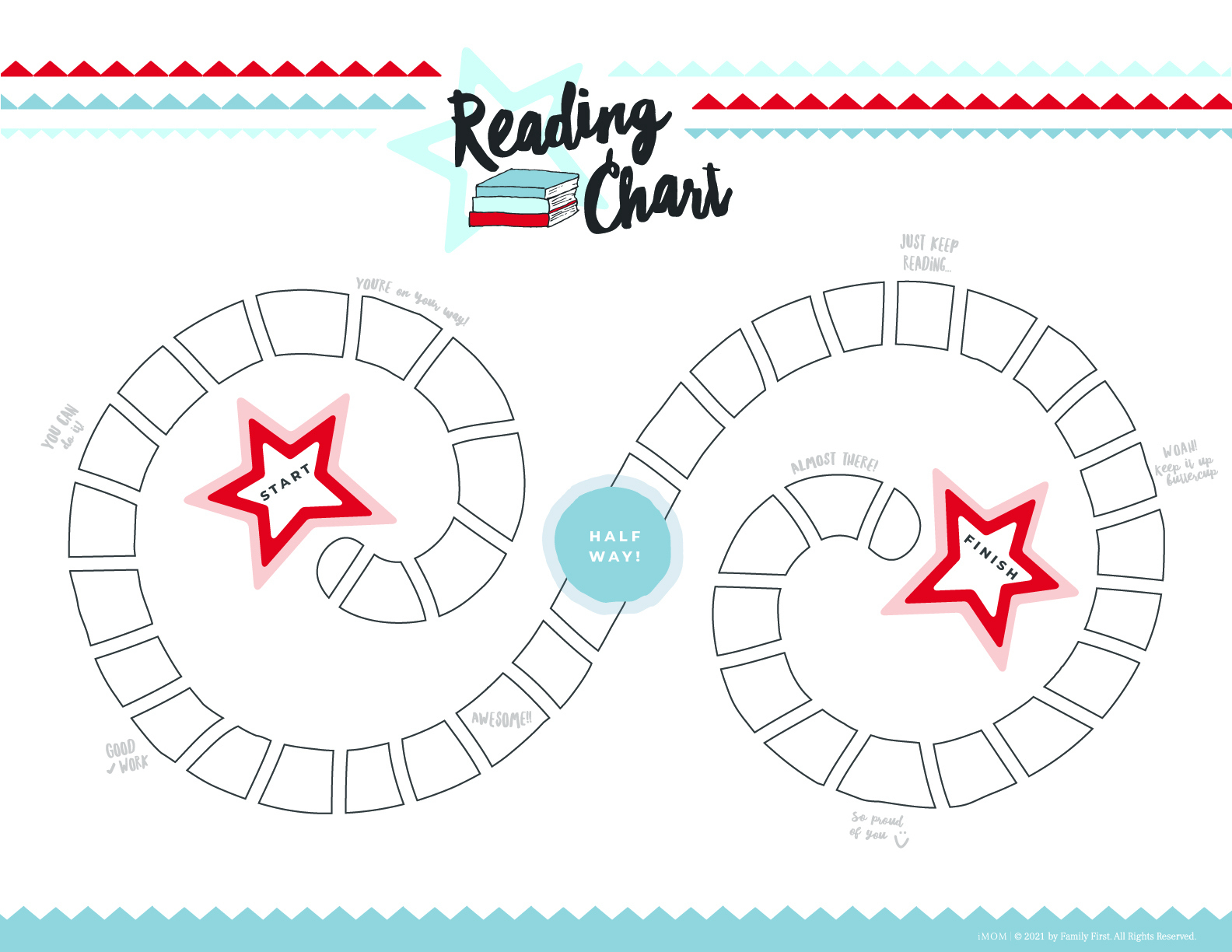Reading Chart - Imom in Reading Reward Chart Printable