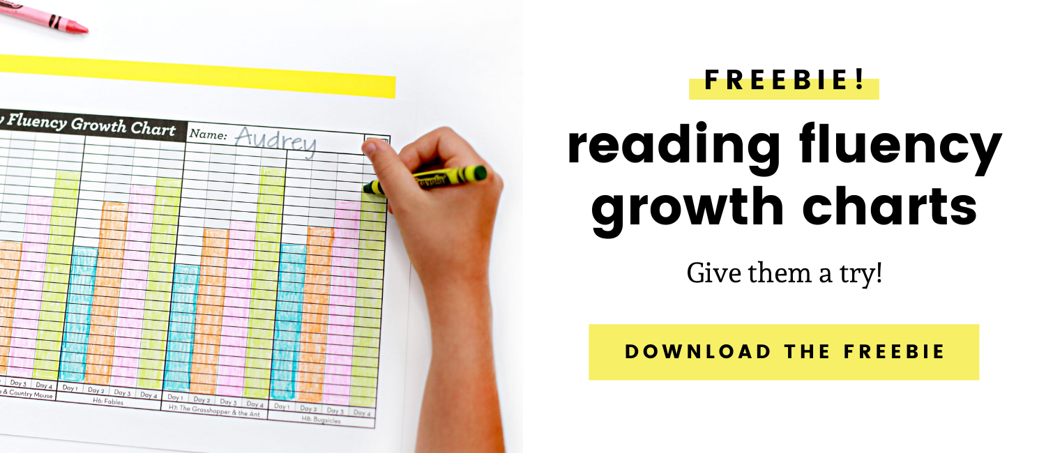 Reading Fluency Charts regarding Reading Fluency Chart Printable