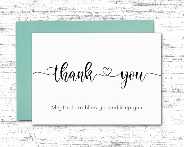 Free Printable Christian Thank You Cards
